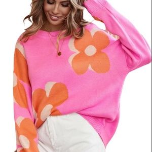 Flower Sweater Brand New Multiple Sizes!
